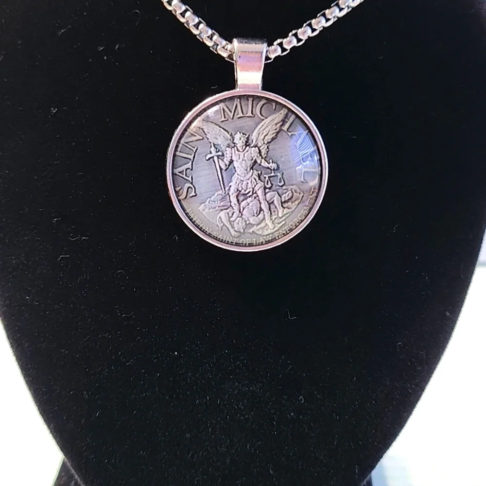 COPY - St. Michael the ArcAngel Pendent!